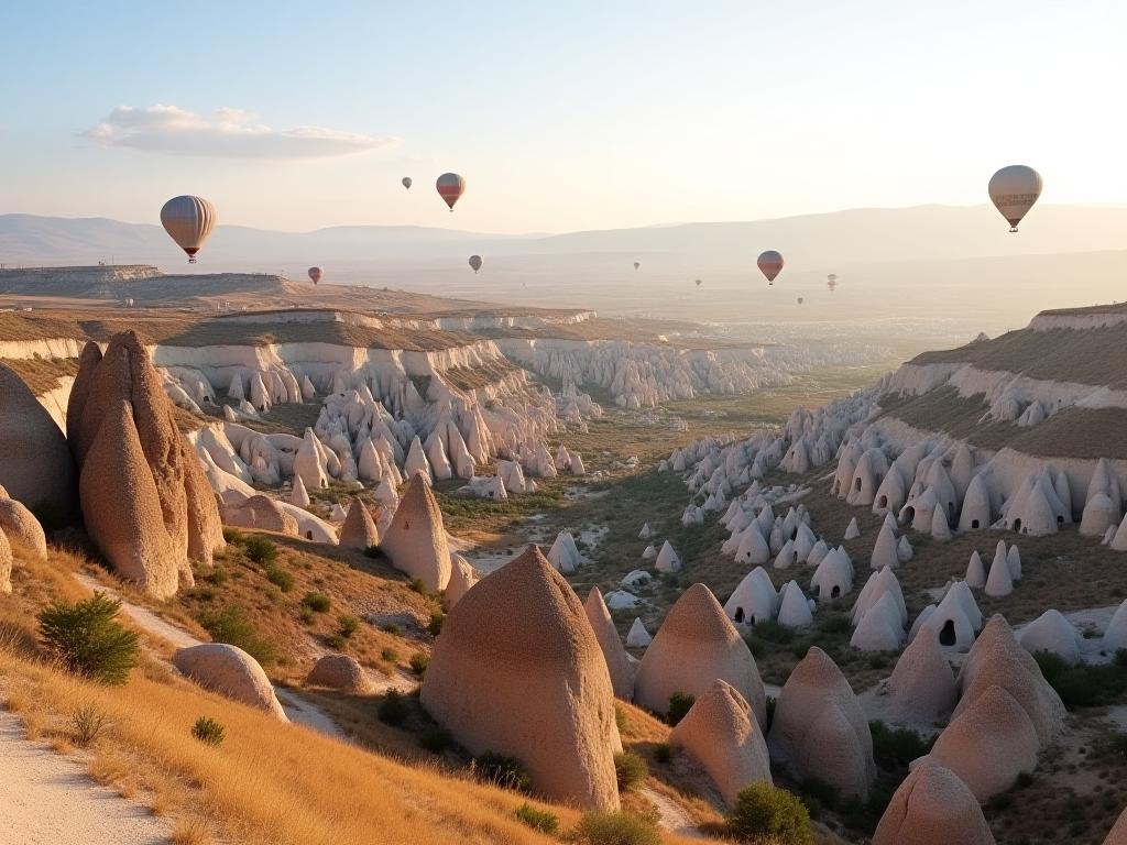 Panoramic view of Cappadocia, Turkey, webinar promotion